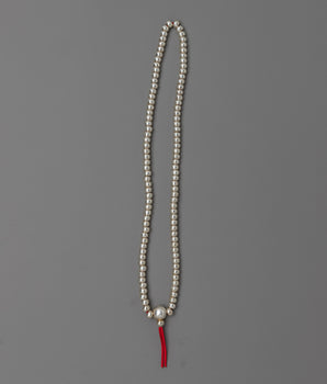 Silver Prayer Beads For Buddhist
