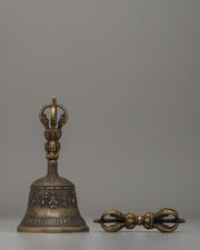Buddhist Religious Bell and Vajra