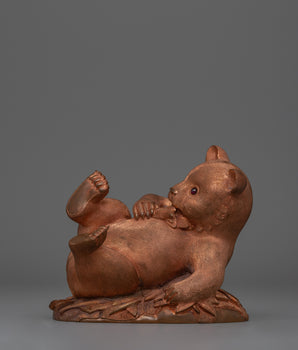 Handcrafted Bear Statue