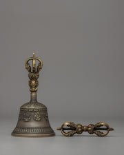 Bronze Body Vajra and Bell Set