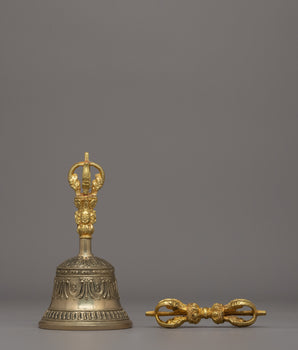 Buddhist Ritual Set Vajra and & Bell