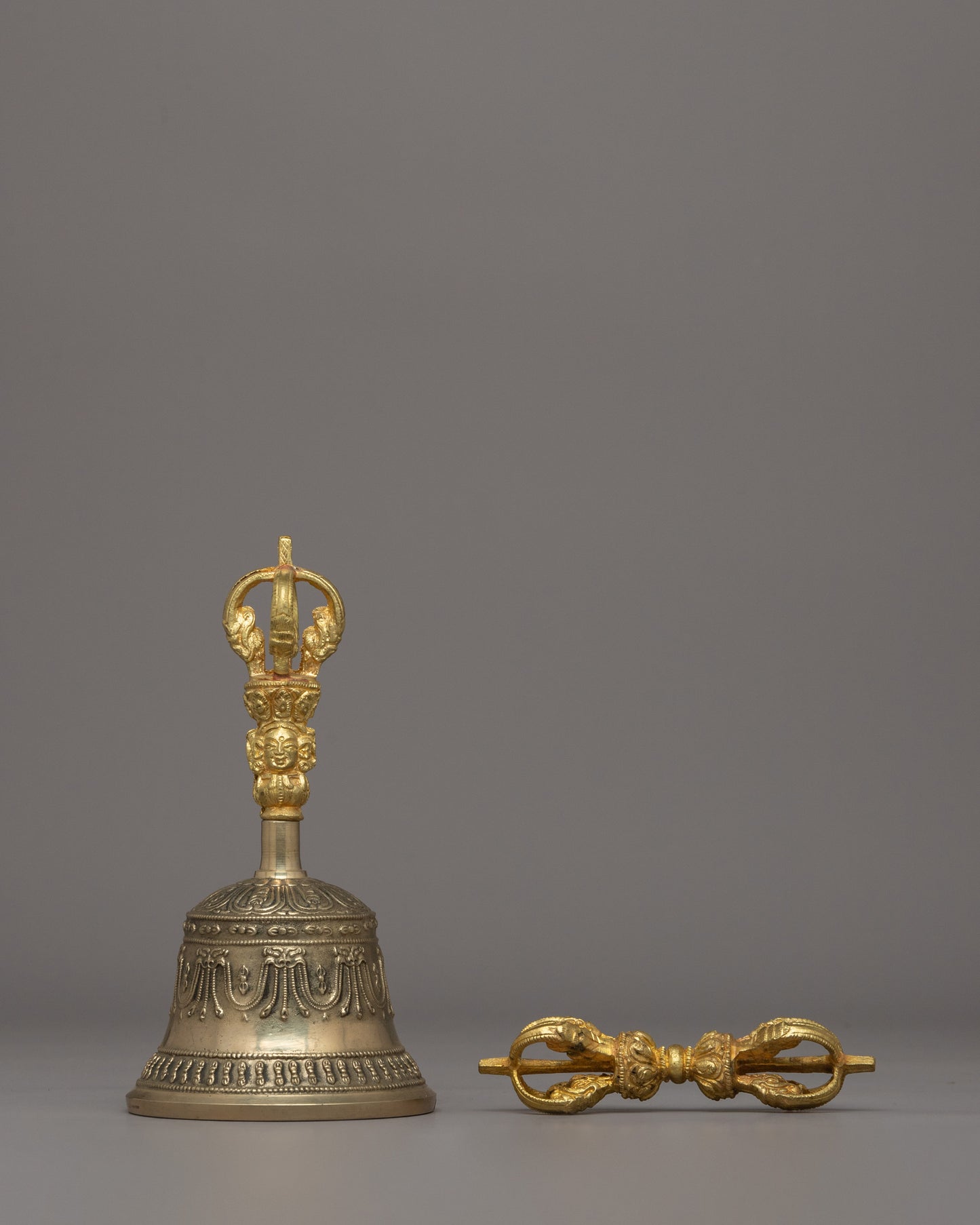 Buddhist Ritual Set Vajra and & Bell