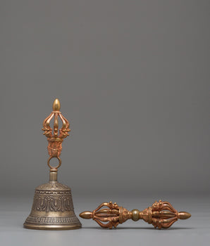 Tibetan Ritual Vajra and Bell 