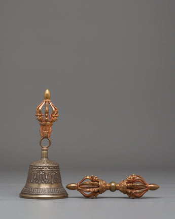 Tibetan Ritual Vajra and Bell 