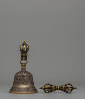 Buddhist Tantric Practice Tool Bell & Vajra