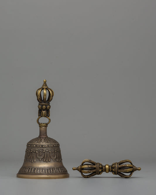 Buddhist Tantric Practice Tool Bell & Vajra