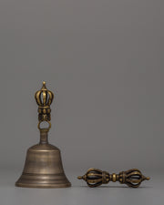 Sacred Tibetan Vajra and Bell Set