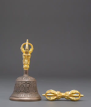 Handcrafted Bell and Vajra