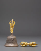 Handcrafted Bell and Vajra