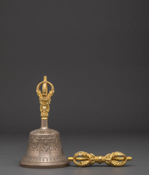 Tibetan Bell and Vajra Ritual Tools