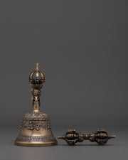 Vajra And Bell With Cover | Tools For Altar And Meditation