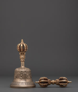 Tibetan Dorje and Bell Set with Cover