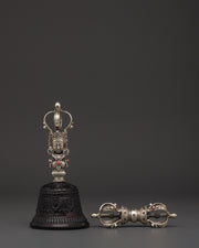 silver-plated-tibetan-bell-and-vajra-set