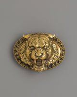 Handcrafted Tiger Head Buckle