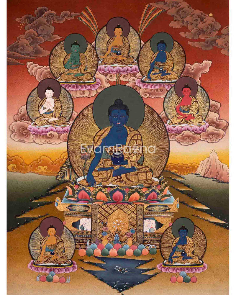 Bhaisajyaguru Thangka