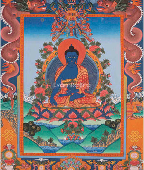 Bhaisajyaguru Thangka 