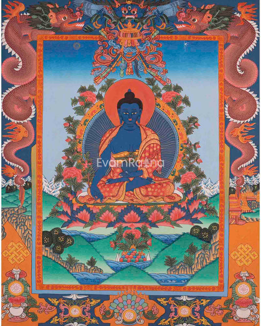 Bhaisajyaguru Thangka 