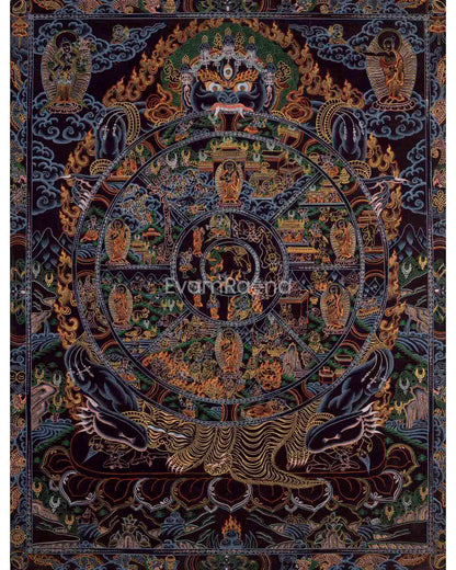 Bhavachakra Thangka