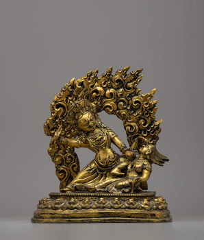 Copper Bhimsen Statue