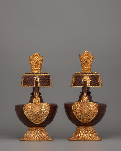 Bhumba Set for Shrine | A Sacred Offering Vessel