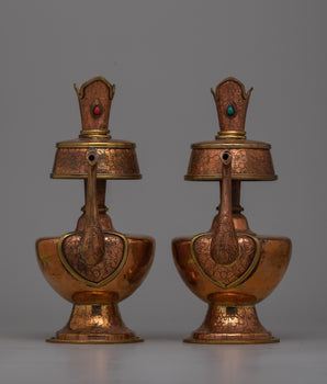 Copper Bhumpa Set