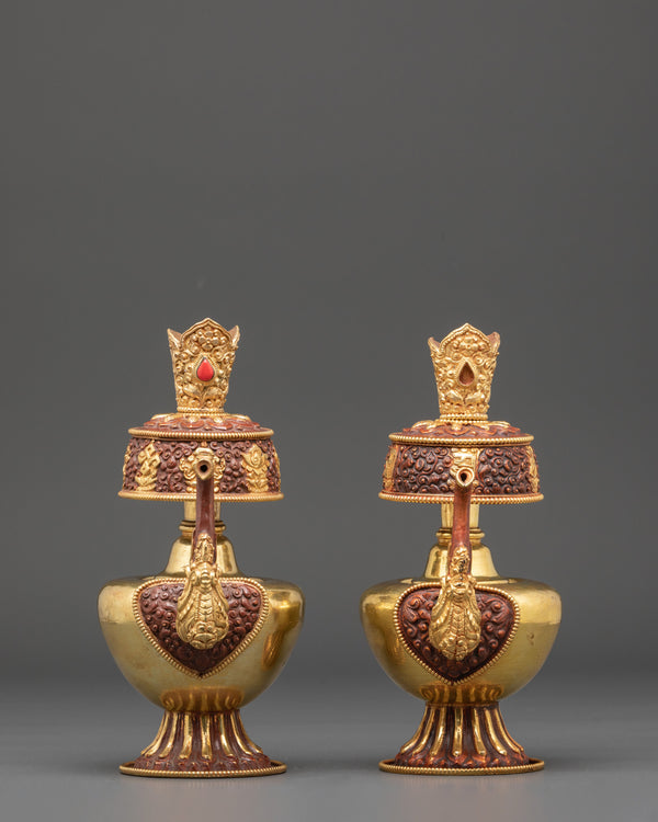 Handcrafted Buddhist Bhumba Set | Symbol of Purification