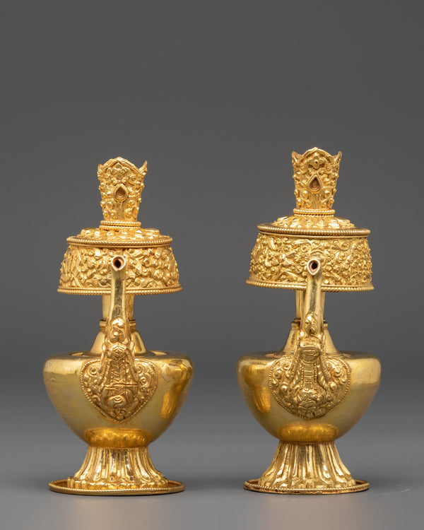 Sacred Bhumba Set | Tibetan Buddhist Ritual Water Offering Set