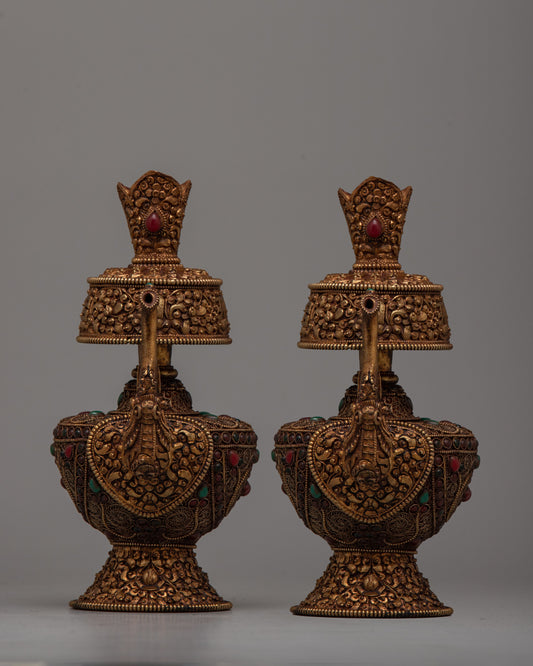 Gold Plated Bhumba Set