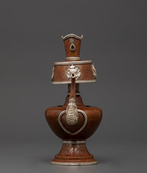 Handcrafetd Tibetan Bhumba Ritual Vase
