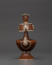 Handcrafetd Tibetan Bhumba Ritual Vase