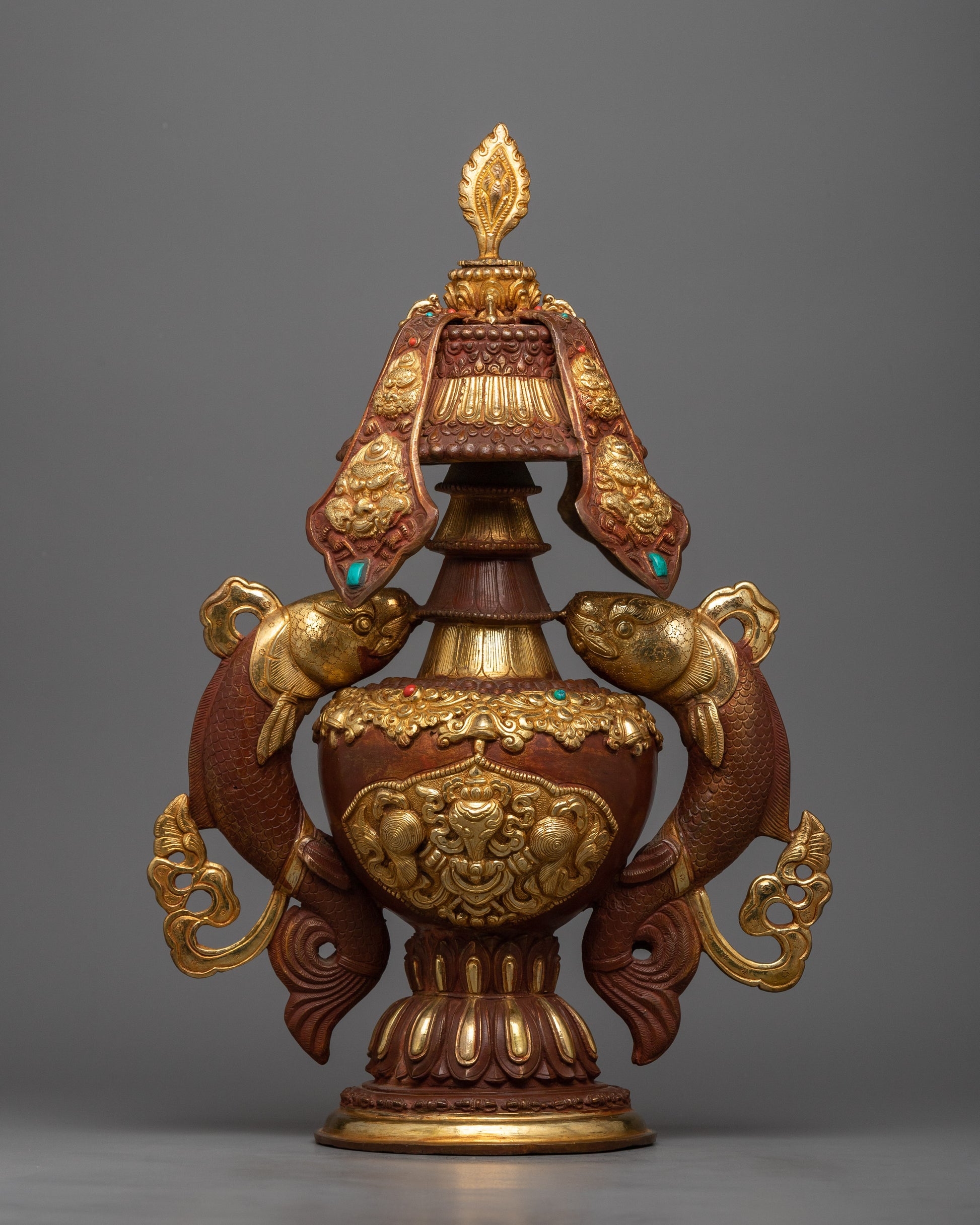 Copper Auspicious Bhumba