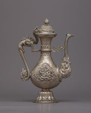 Tibetan Ritual Bumpa Vase | Sacred Religious Vessel for Purity and Spiritual Blessings