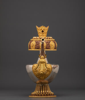 Pure Silver Buddhist Bhumba Set