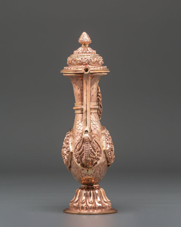 Handmade Copper Bhumba | Tibetan Buddhist Ritual Vase