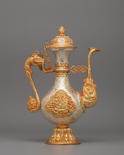 Traditional Tibetan Buddhist Ceremonial Ewer