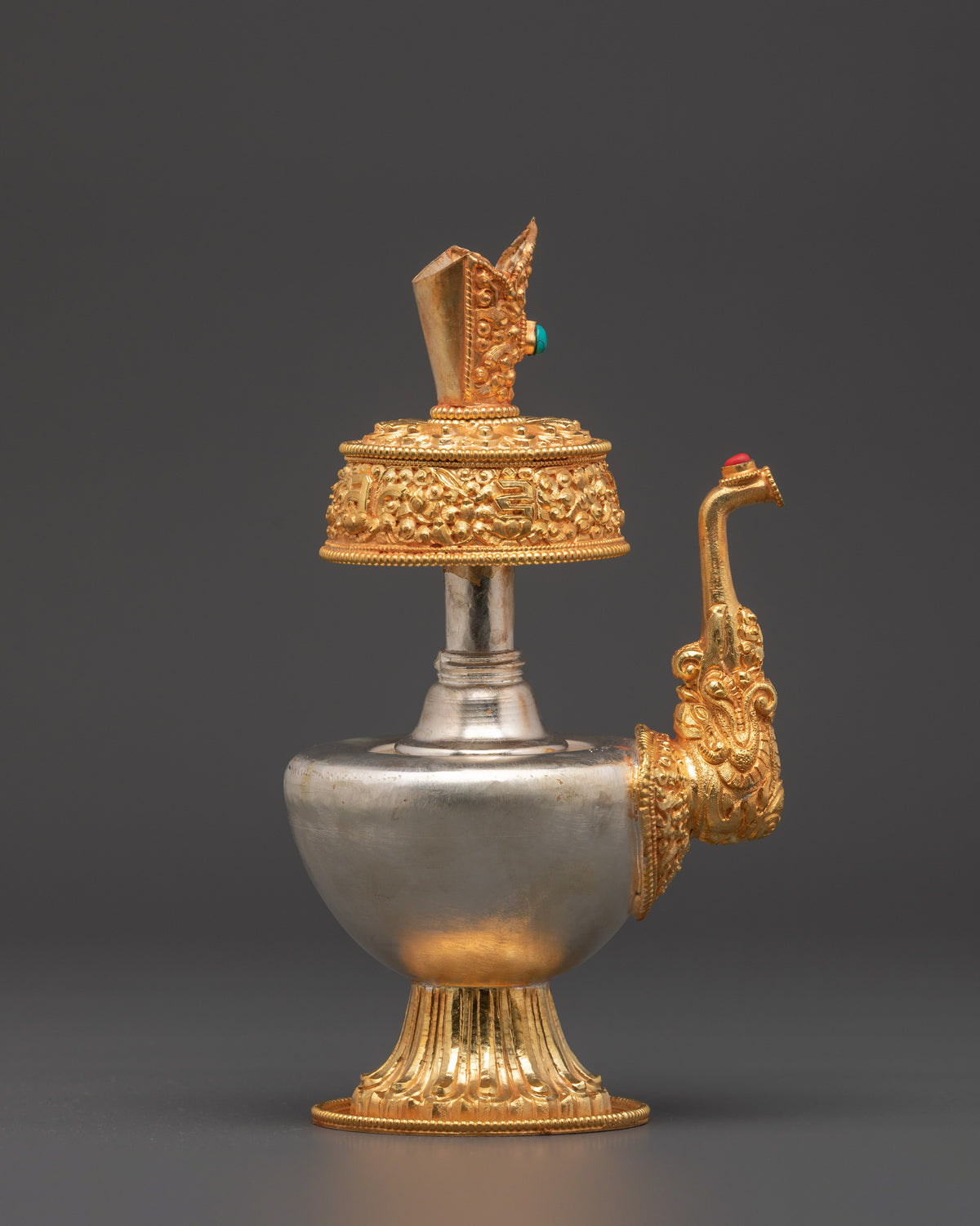 Traditional Spiritual Bhumba | Sacred Buddhist Ritual Vessel