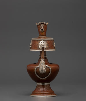 Tibetan Bhumba Water Offering Vase