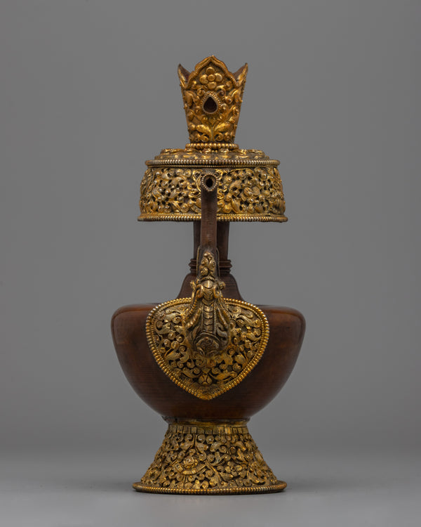  Gold & Silver-Plated Bhumba Ritual Vase