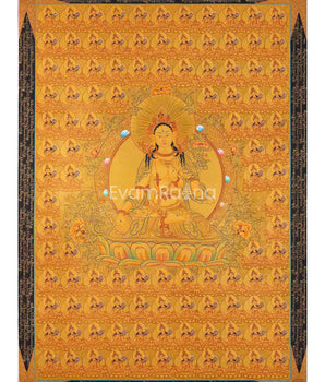 Big Size Gold 108 White Tara