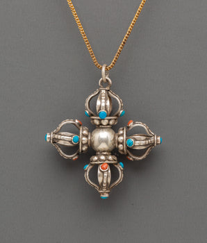 Handmade Vishwa Vajra Locket