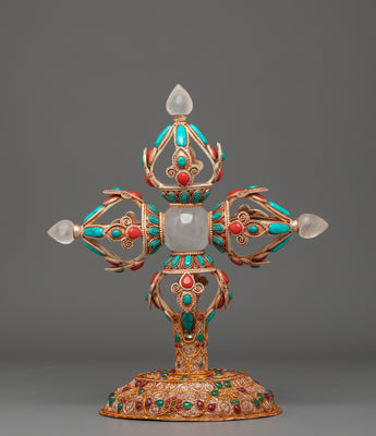 Crystal Tibetan Bishow Vajra