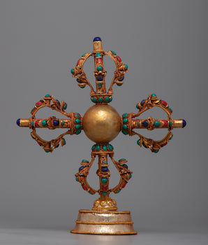 Double-Vajra with Stand