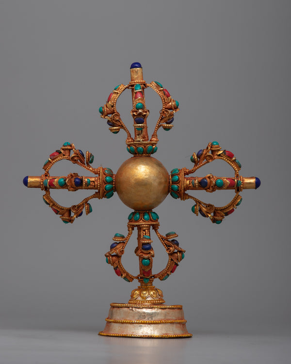 Double-Vajra with Stand