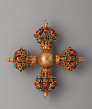 Buddhist Double Vajra(Bishwo Vajra)