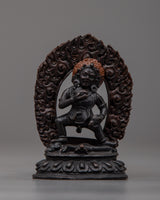 Machine Made Black Jambhala Statue