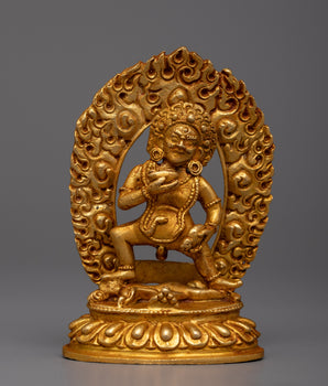 Black Dzambhala Sadhana Statue