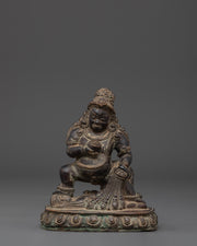 Sacred Black Dzambhala Statue