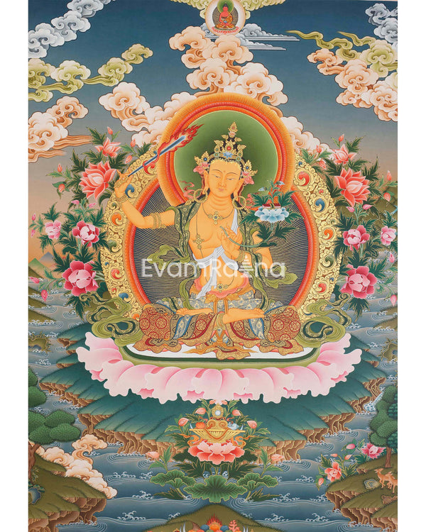 Boddhisattva Manjushri Prints 