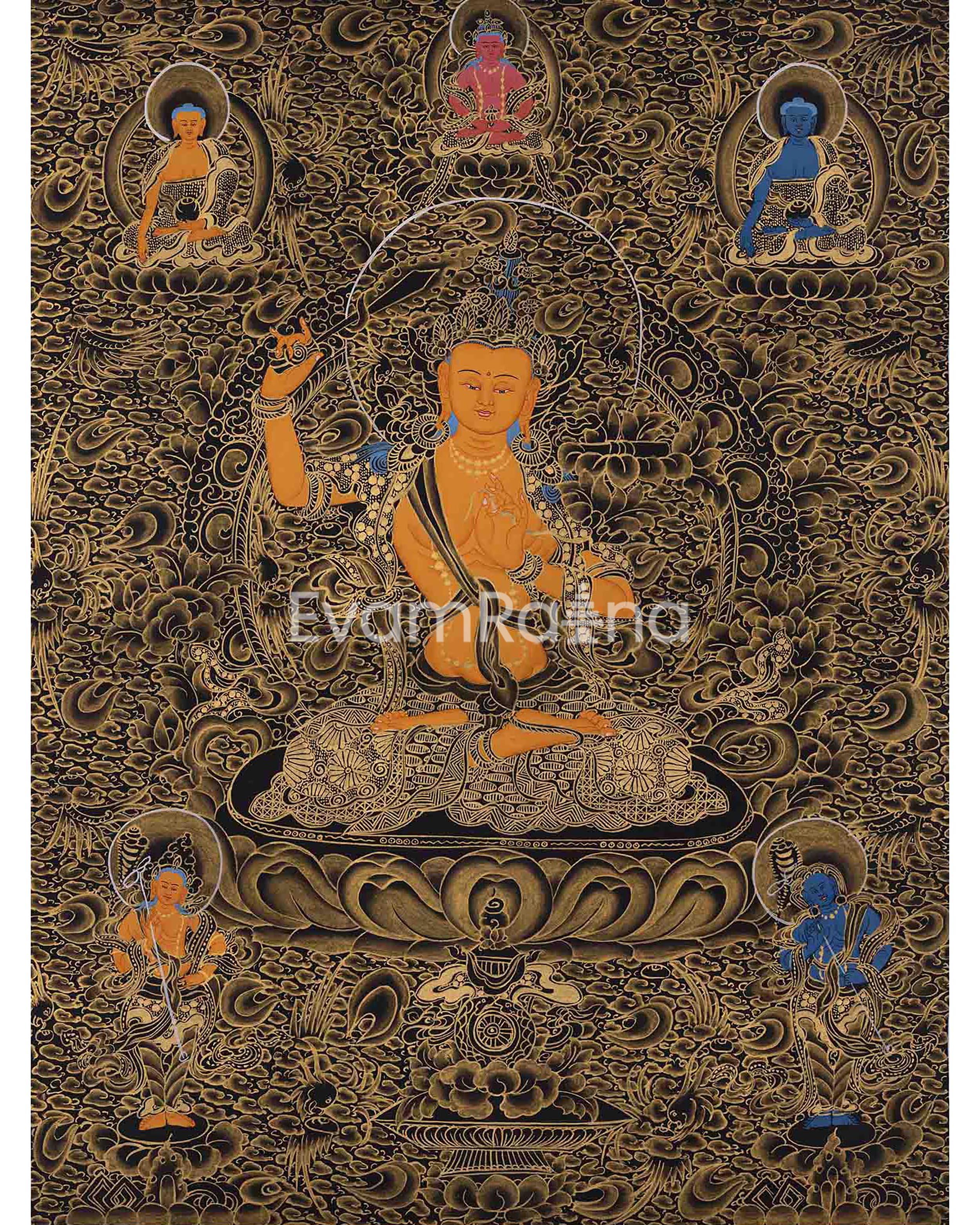 Arya Boddhisattva Manjushri Thangka