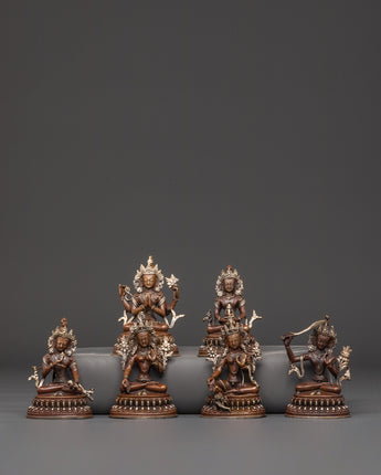 Traditional Bodhisattva Set Statues